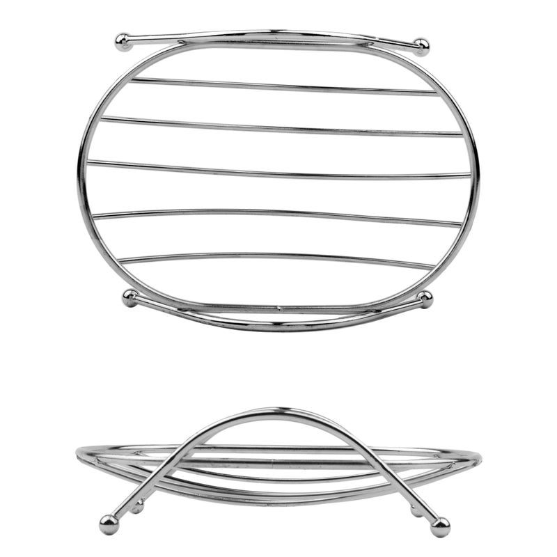 OFXDD Wire soap dish holder Stainless steel soap dish drain holder Bathroom Kitchen Home - Image 3